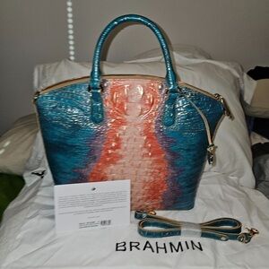 Brahmin Melbourne Large Duxbury in Sundew Ombre Melbourne- used , good condition